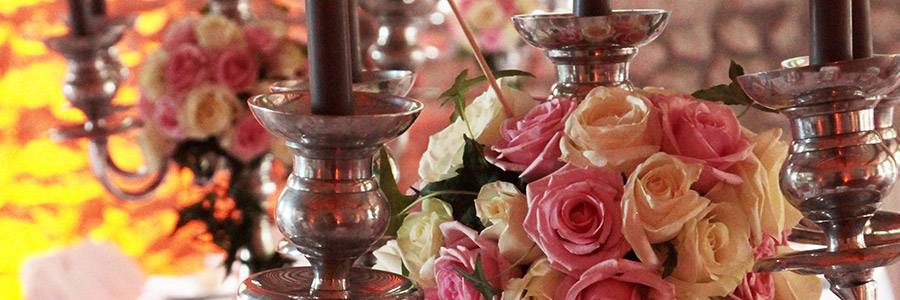 Château de Meung - mariage - fleurs