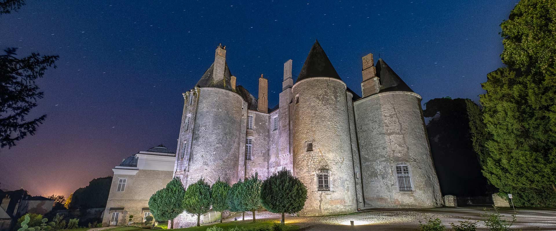 Château de Meung - tours XIIIe nuit