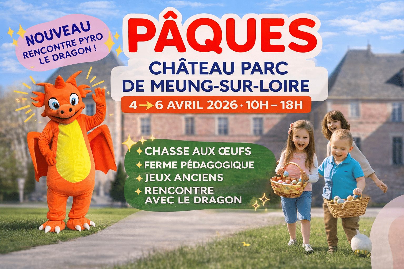 Pâques au château !